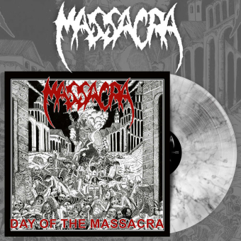 MASSACRA Day of the Massacra LP MARBLE [VINYL 12"]